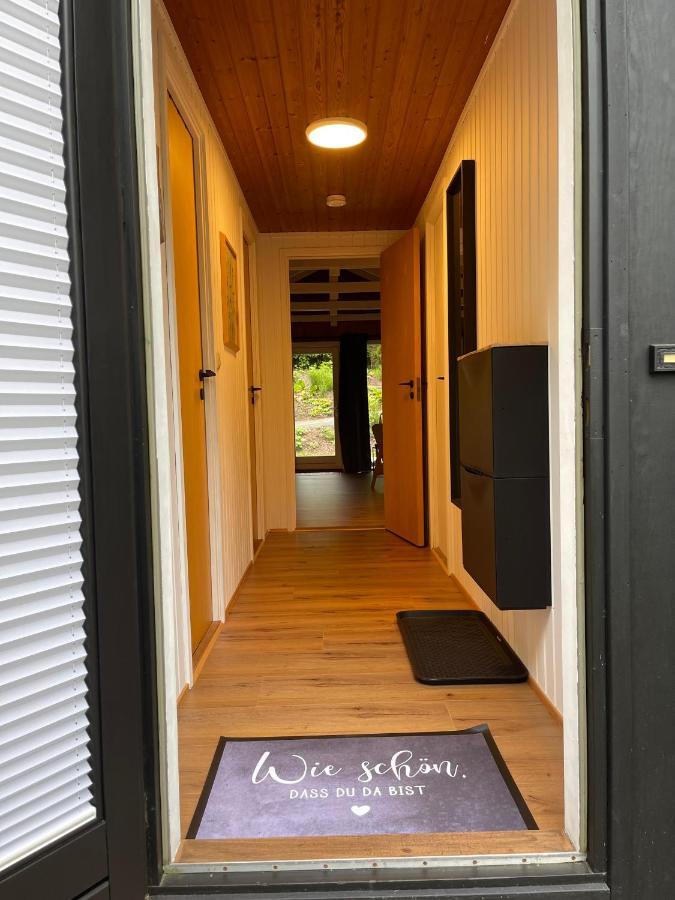 Ferienhaus Kleine Auszeit In Der Natur Mit Kamin, Yogamatten, Schoene Kueche Extertal Экстерьер фото